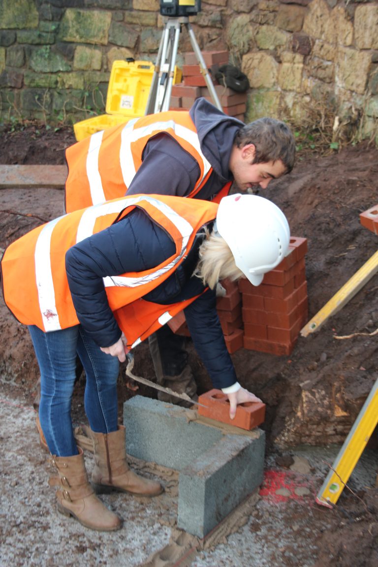 First brick laid for new extension